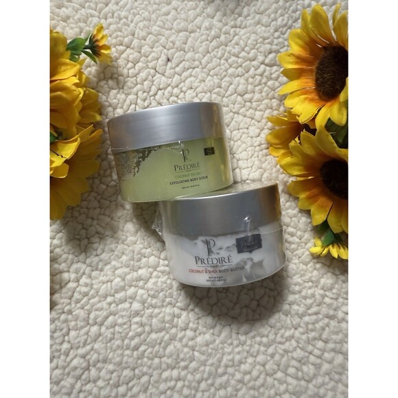 Bundle of Prédiré Body Butter & Exfoliating body scrub. NEW *Sealed* - Picture 1 of 5